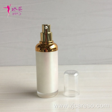 Shape Acrylic Lotion Bottles Cosmetic Packaging Bottle